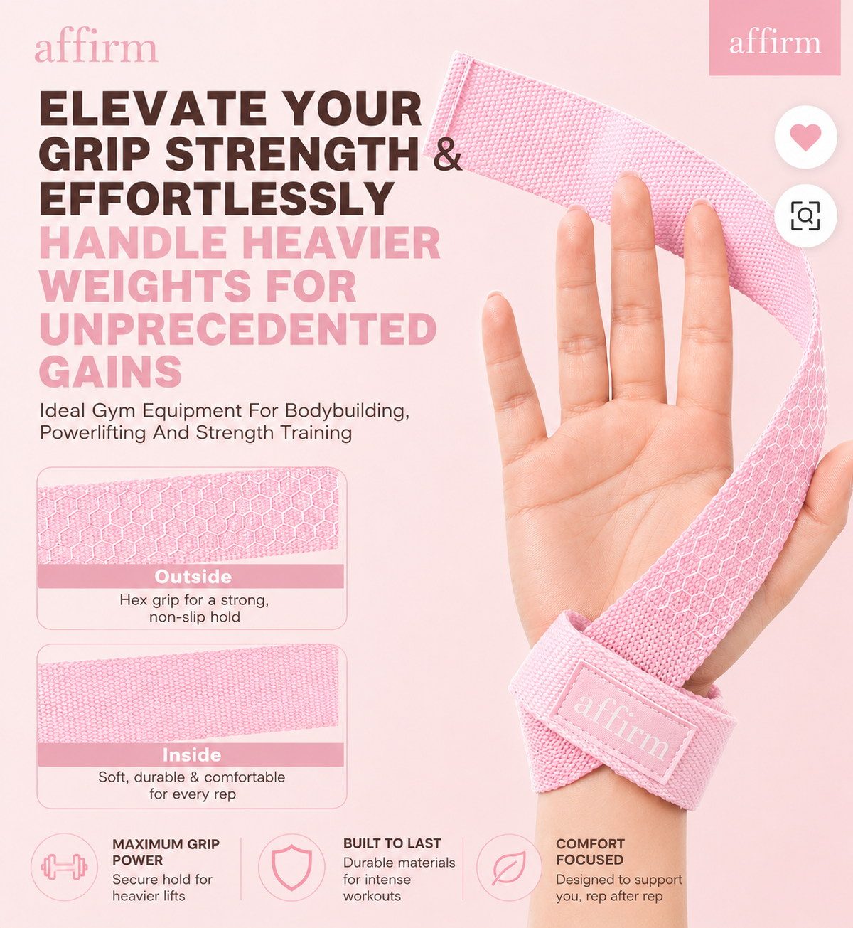 Affirm Lifting Straps